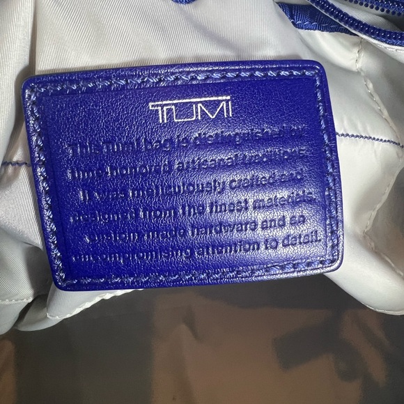 Tumi Cobalt Saffiano Tote - Picture 13 of 15